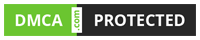Footer section featuring a DMCA.com PROTECTED badge for content security